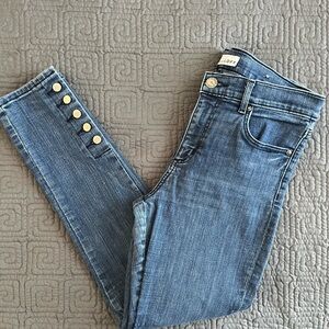 LOFT Women's Classic Blue Skinny Jeans